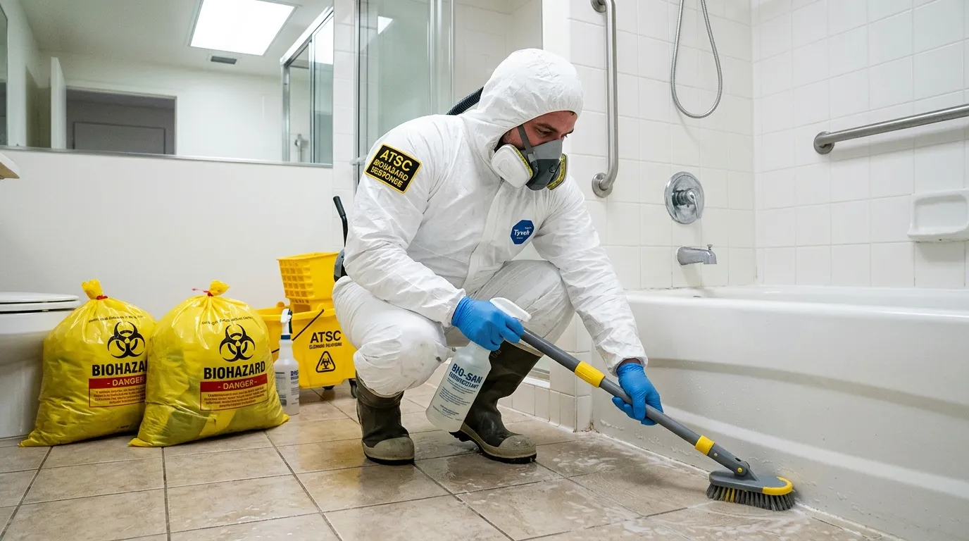 Decontamination equipment deployed for Blood Cleanup in Flushing